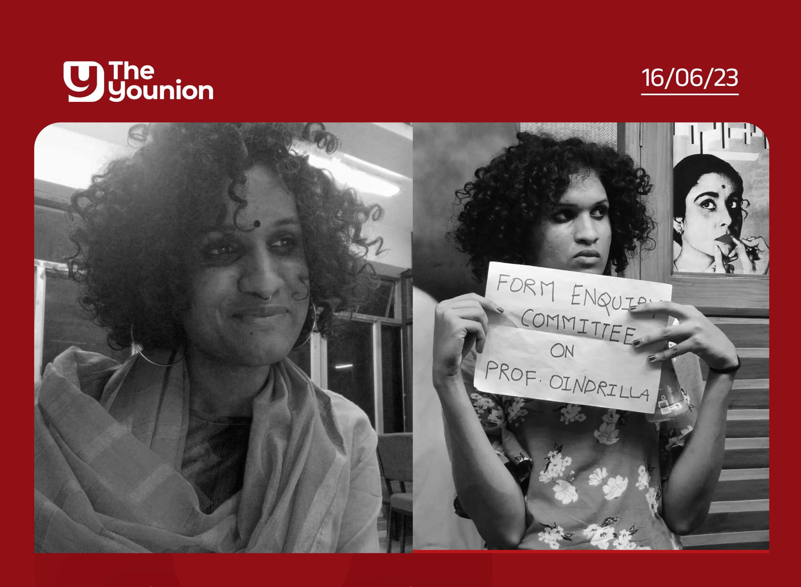 SRFTI യിലെ വിവേചനങ്ങൾക്കെതിരെ ദളിത് ട്രാൻസ്‍ജെൻഡർ വിദ്യാർത്ഥി സെന സാഗർ.