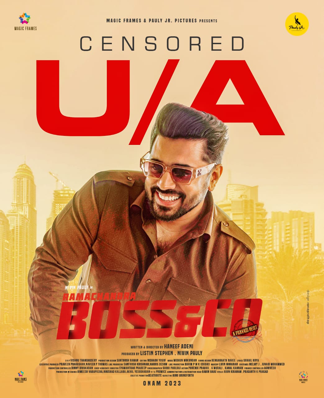 രാമചന്ദ്ര & ബോസ്സ് കോ – U/A സർട്ടിഫിക്കറ്റ്